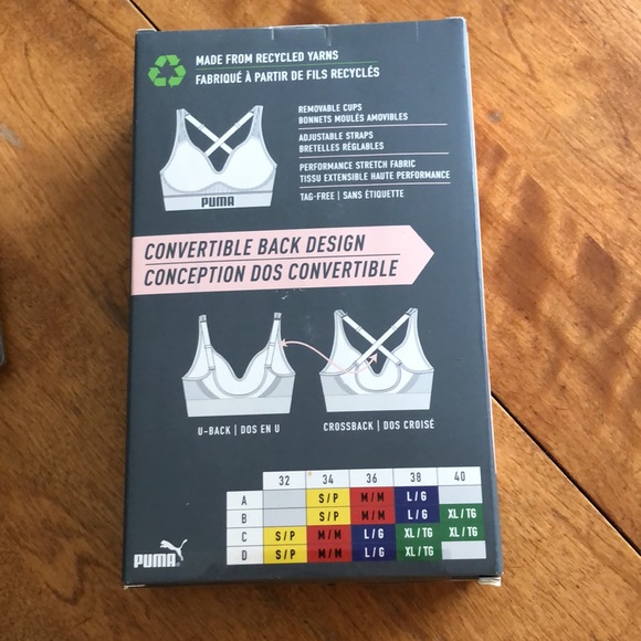 2 pack puma sports bra - Picture 2 of 3